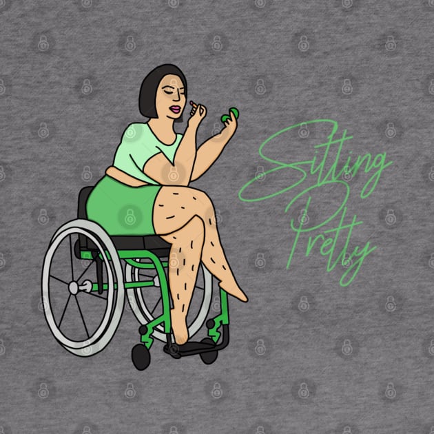 Sitting Pretty in Green 4 by Dissent Clothing